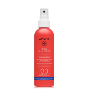 Apivita Bee Sun Safe Spray SPF30 ultraleggero Idratante Fondente Viso Corpo 200ml