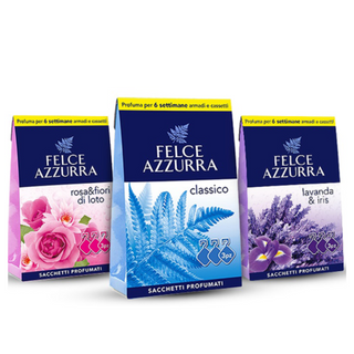 Felce Azzurra O Branco Sacos Perfumados para Roupa 4 Unidades Fragrâncias Sortidas 