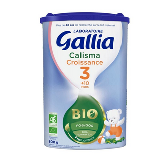 Gallia Calisma Crescita Latte 3 ° Età BIO 800g