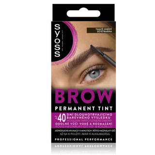 Syoss Permanent Eyebrow Dye dark brown 