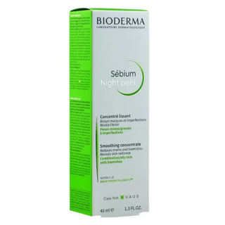 Bioderma Sebium Concentrato Lenitivo Buccia Notturna 40 ml — Trattamento viso