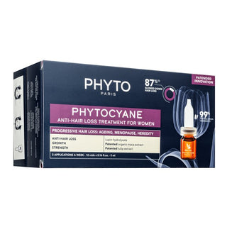 Phyto PhytoCyane Trattamento Anticaduta Progressiva per Donna 12 x 5 ml
