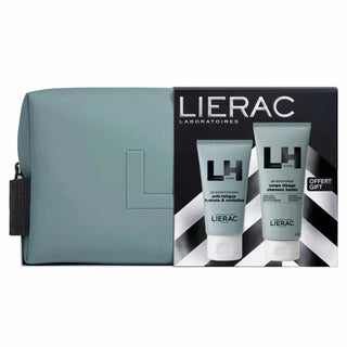 Lierac Homme Gel Idratante Anti-Fatica 50 ml Set 3 pezzi — Herre ansigtssæt