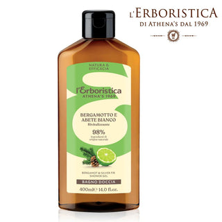 L'Erboristica di Athena's Bagno Doccia Bergamotto e Abete Bianco 400 ml — Gel doccia