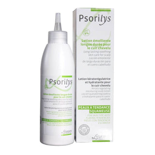 Lab Lysaskin Psorilys, shampoo per il trattamento dei capelli, cheratoriduce, per cuoio capelluto secco e squamoso, 150 ml
