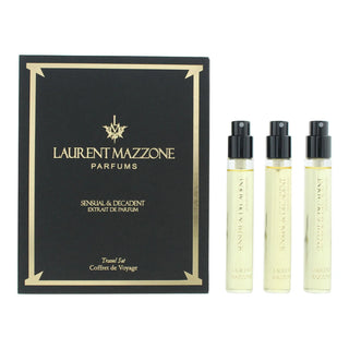 Laurent mazzone Set Trio, Sensual & Decadent, Extrait De Parfum, unisex, 3 pz, 15 ml