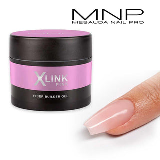 Mesauda Xlink Gel fibra rosa 50 g — Nagelrekonstruktionsgel