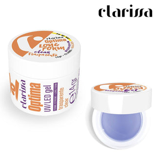 Clarissa Optima Gel Trasparente Long Form Uv/Led 25 Gr