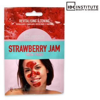 Idc maschera viso strawberry rivitalizzante & toning 23 g
