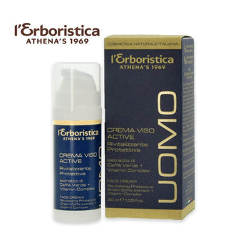 L'Erboristica Crema Viso Uomo 30 Ml - Active