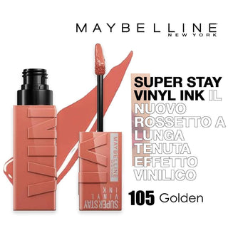 Maybelline Rossetto Liquido Lunga Durata 105 Dorato