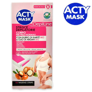 Depil Line Strisce Depilatorie Corpo/Bikini 10 Pezzi