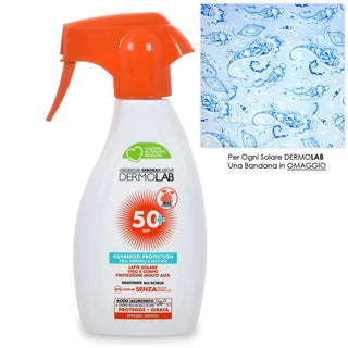 Dermolab latte solare 250 ml protez. molto alta spf 50+