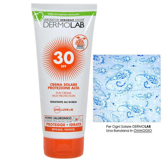 Dermolab crema solare protezione alta 200 ml spf30