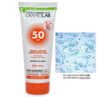 Dermolab crema solare protezione alta 200 ml spf 50