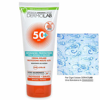 Dermolab crema solare 200 ml protez. molto alta spf 50+