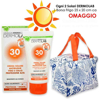 Dermolab Crema Sol. Antirughe Viso Collo Protez. Alta 50 Ml Spf 30