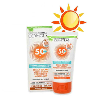 Dermolab Crema Solare Viso Collo Protez. Molto Alta 50 Ml Spf 50+