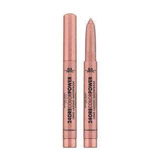 Deborah 24ore Color Power Long Lasting & Waterproof Eyeshadow Deb eyeshadow stick 24h 03 rose bronze metal