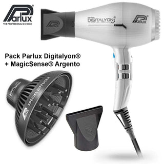 Parlux Digitalyon Argento + Diffusore Magic Sense