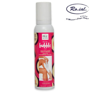 Roial Cera spray a freddo bubble wax burro di karite 150 ml pelli normali