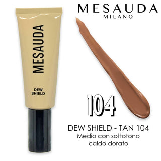 Mesauda Dew Shield Bb Crema 104 Colorata Idratante E Protettiva Con Spf 20