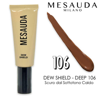 Mesauda Dew Shield Bb Crema 106 Colorata Idratante E Protettiva Con Spf 20