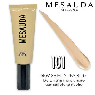 Mesauda Dew Shield Bb Crema 101 Colorata Idratante E Protettiva Con Spf 20