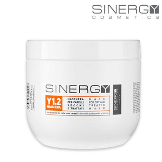 Sinergy Y1.2 Maske til tørt og behandlet hår 500 ml — Hårmaske