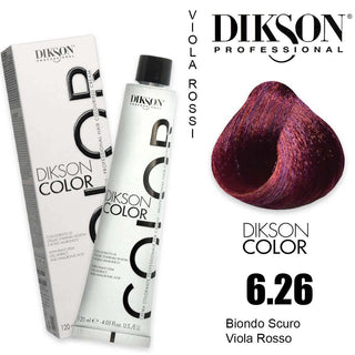 Dikson Color 120 Ml 6.26 Biondo Scuro Viola Rosso