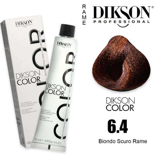 Dikson Color 120 Ml 6.4 Biondo Scuro Rame