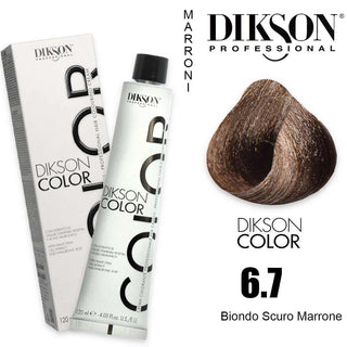 Dikson Color 120 Ml 6.7 Biondo Scuro Marrone