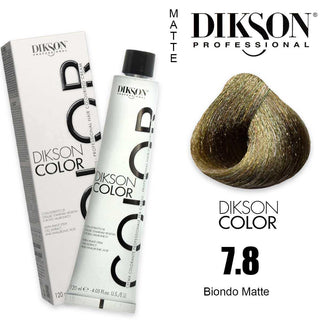 Dikson Color 120 Ml 7.8 Biondo Matte