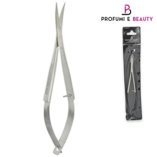 P&B Forbicina Acciaio Mola Punta Curva