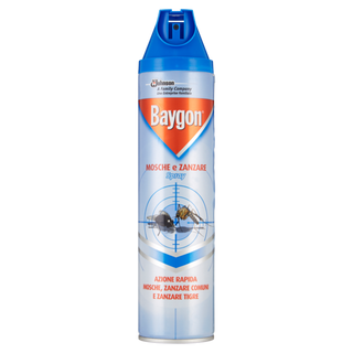 Baygon Mosche Zanzare Spray 400 ml — Insetticida Spray