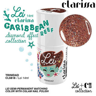 Clarissa Smalto Semipermanente Tpo Free 14 Ml Trinidad - Effetto Diamante