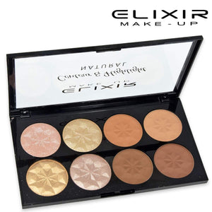 Elixir La Palette Illumina e Contorna — Palette ombretti