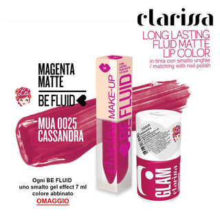 Colore Labbra Fluido Magenta Opaco Cassandra