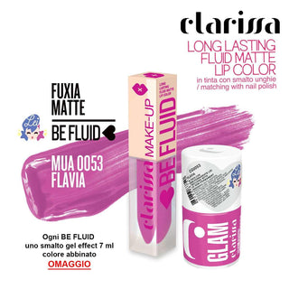 Be Fluid Lip Color Fuxia Matte Flavia