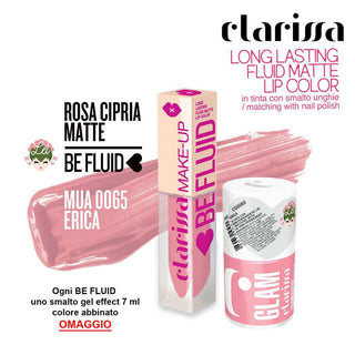 Be Fluid Lip Color Rosa Cipria Matte Erica