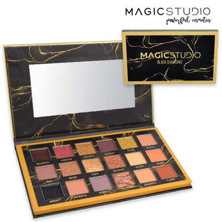 Palette Di Ombretti Magic Studio Black Diamond Da 18 Colori