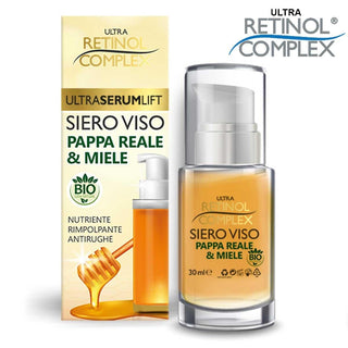 Retinol Complex Siero Viso Pappa Reale & Miele 30 Ml