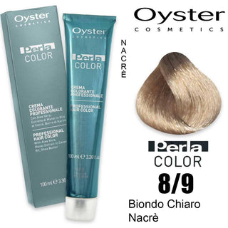 Tinta Per Capelli Oyster Perlacolor 100 Ml 8/9