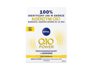 Nivea Crema da giorno Q10 Plus SPF 30 50ml — Crema solare viso