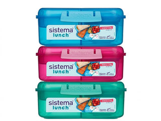 Sistema 3-chamber box con yogurt container e trays 1.25 l Mix