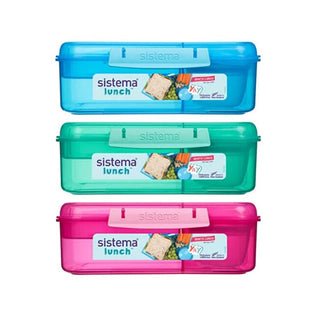 Sistema 3-chamber box con yogurt container e trays 1.65 l Mix