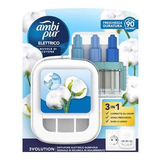 Ambi Pur 3Volution Base Nuvoledi Cotone Ml.20