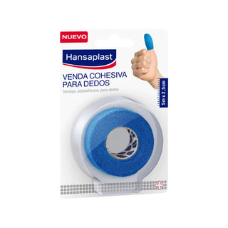 Benda coesiva Hansaplast Blue Finger