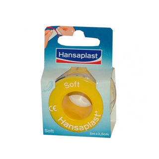 Nastro adesivo morbido Hansaplast 5mx2,5cm