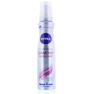 Nivea Diamond Gloss Cura mousse 150 ml — עיצוב שיער